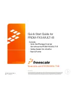 Предварительный просмотр 1 страницы Freescale Semiconductor FRDM-FXS-MULTI-B Quick Start Manual