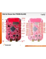 Предварительный просмотр 3 страницы Freescale Semiconductor FRDM-KL46Z Quick Start Manual