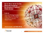 Preview for 1 page of Freescale Semiconductor Freedom FRDM-KE04Z Quick Start Manual