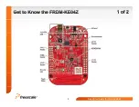 Preview for 3 page of Freescale Semiconductor Freedom FRDM-KE04Z Quick Start Manual