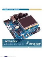 Freescale Semiconductor i.MX28 EVK Quick Start Manual preview