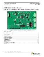 Preview for 1 page of Freescale Semiconductor KIT33903 User Manual