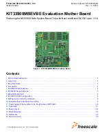 Freescale Semiconductor KIT33908MBEVBE User Manual предпросмотр