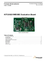 Freescale Semiconductor KIT33932VWEVBE User Manual предпросмотр