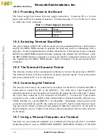 Предварительный просмотр 20 страницы Freescale Semiconductor M5407C3 User Manual