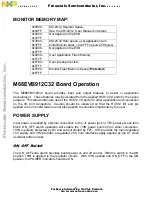 Предварительный просмотр 7 страницы Freescale Semiconductor M68EVB912C32 Owner'S Manual