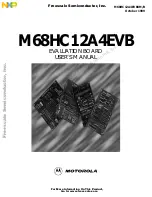 Freescale Semiconductor M68HC12A4EVB User Manual preview