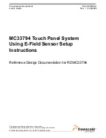 Preview for 1 page of Freescale Semiconductor MC33794 Setup Instructions