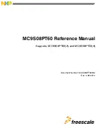 Preview for 1 page of Freescale Semiconductor MC9S08PT60 Reference Manual