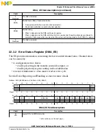 Preview for 437 page of Freescale Semiconductor MK22FN256VDC12 Reference Manual