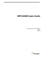 Freescale Semiconductor MPC5200B User Manual preview