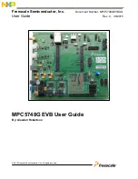 Preview for 1 page of Freescale Semiconductor MPC5748G EVB User Manual