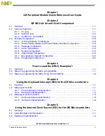 Предварительный просмотр 3 страницы Freescale Semiconductor QE128 Quick Reference User Manual