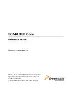 Freescale Semiconductor SC140 DSP Core Reference Manual preview