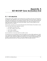 Предварительный просмотр 315 страницы Freescale Semiconductor SC140 DSP Core Reference Manual