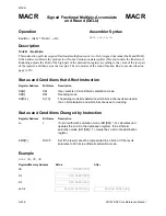 Предварительный просмотр 550 страницы Freescale Semiconductor SC140 DSP Core Reference Manual