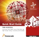 Preview for 1 page of Freescale Semiconductor TWR-K20D72M Quick Start Manual