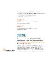 Предварительный просмотр 5 страницы Freescale Semiconductor TWR-K60N512-KEIL Quick Start Manual