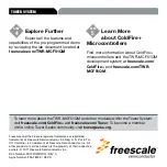 Preview for 4 page of Freescale Semiconductor TWR-MCF51QM Quick Start Manual