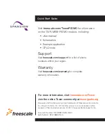 Предварительный просмотр 8 страницы Freescale Semiconductor TWR-MEM-PISMO Quick Start Manual