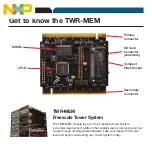 Предварительный просмотр 2 страницы Freescale Semiconductor TWR-MEM Quick Start Manual