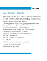 Preview for 3 page of Freescale Semiconductor TWR-PXD20 Quick Start Manual