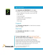 Preview for 8 page of Freescale Semiconductor TWR-PXD20 Quick Start Manual