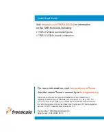 Предварительный просмотр 8 страницы Freescale Semiconductor TWR-S12G240 Quick Start Manual