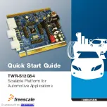 Freescale Semiconductor TWR-S12G64 Quick Start Manual preview