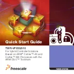 Freescale Semiconductor TWR-VF65GS10 Quick Start Manual preview