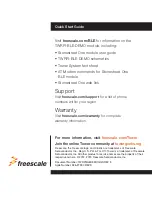 Preview for 8 page of Freescale Semiconductor TWRPI-BLE-DEMO Quick Start Manual