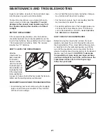 Предварительный просмотр 21 страницы Freespirit 831.300280 User Manual