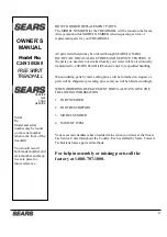 Preview for 30 page of Freespirit C 249 30526 0 Owner'S Manual