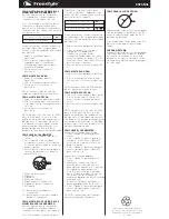 Preview for 4 page of Freestyle FS84871 Instructions Manual