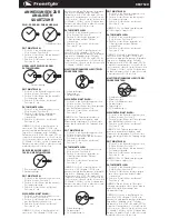 Preview for 5 page of Freestyle FS84871 Instructions Manual