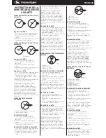 Preview for 7 page of Freestyle FS84871 Instructions Manual