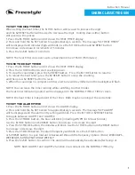 Preview for 8 page of Freestyle Shark Classic Tide 600 User Manual