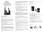 Preview for 1 page of Freetalker R9 Operating Instructions