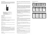 Preview for 2 page of Freetalker R9 Operating Instructions