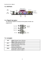 Preview for 8 page of Freetech P6F128 Manual