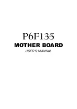 Freetech P6F135 User Manual preview