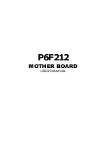 Freetech P6F212 User Manual preview