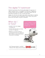 Preview for 2 page of Freeview T2400 Important Information Manual