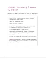 Preview for 3 page of Freeview T2400 Important Information Manual