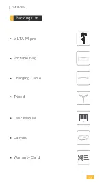 Preview for 3 page of FreeVision VILTA-M Pro VT30 User Manual