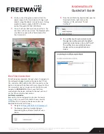Предварительный просмотр 5 страницы FreeWave FUSION-SAT Quick Start Manual