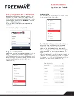 Предварительный просмотр 6 страницы FreeWave FUSION-SAT Quick Start Manual