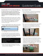 Preview for 2 page of FreeWave Fusion Wi-Fi Bridge Quick Start Manual