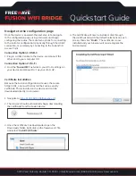Preview for 3 page of FreeWave Fusion Wi-Fi Bridge Quick Start Manual