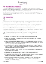 Preview for 6 page of FREEWAY S180E Mobile Hoist User Manual